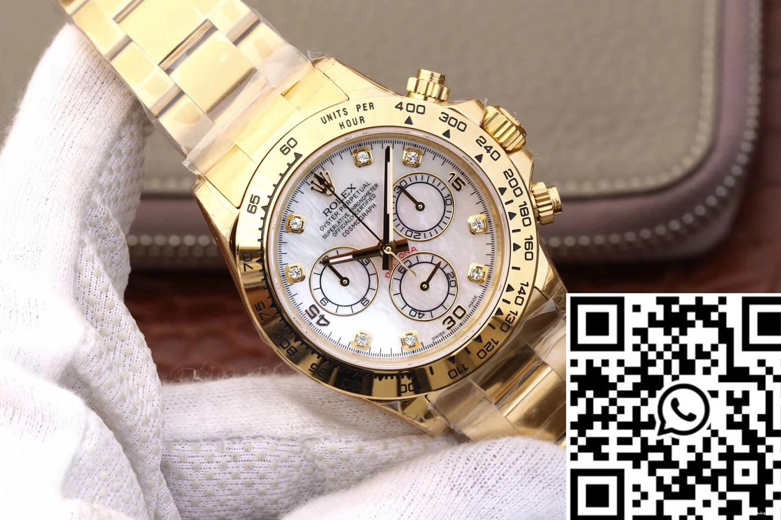 116528-78598 Dial 1037 Gold Diamonds Rolex JH Yellow Cosmograph Daytona Factory Sophisticated 0704